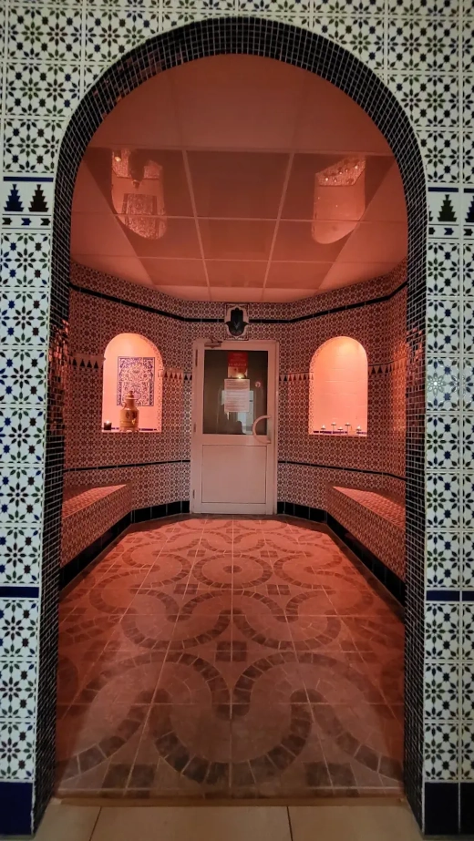 Entrée du hammam chez nous